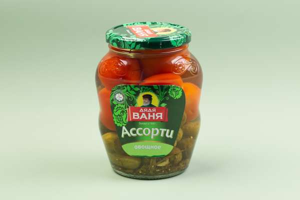 Ассорти овощное «Дядя Ваня», 680 г