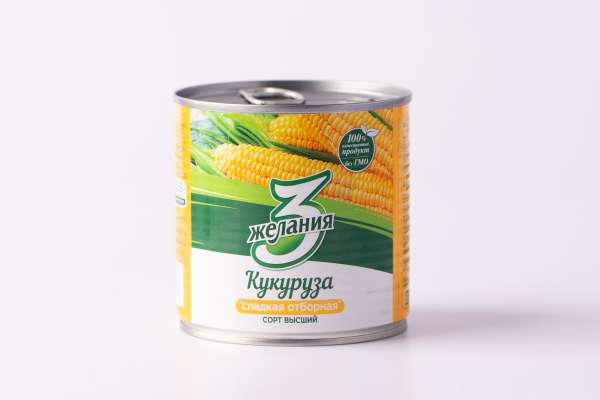 Кукуруза сладкая «3 желания», 340 г
