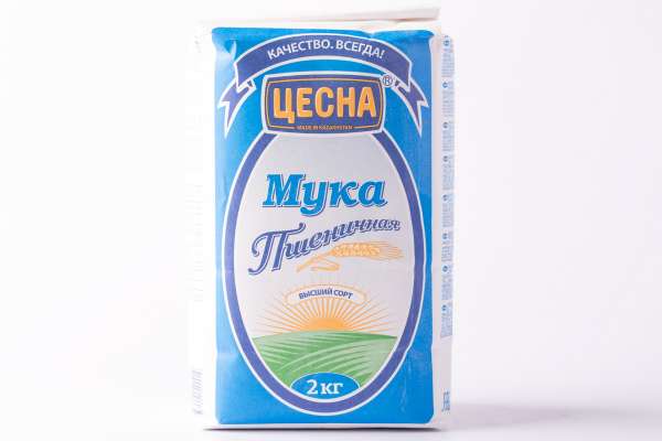 Мука «Цесна» высший сорт, 2 кг