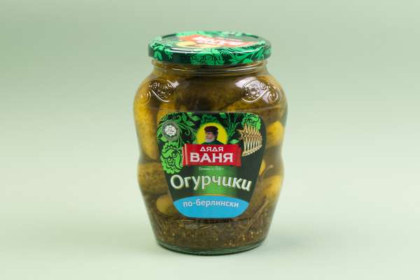 Огурчики по-берлински «Дядя Ваня», 680 г