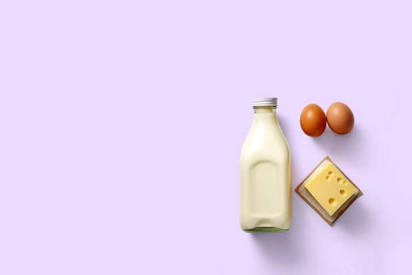 Молоко, масло, яйцо