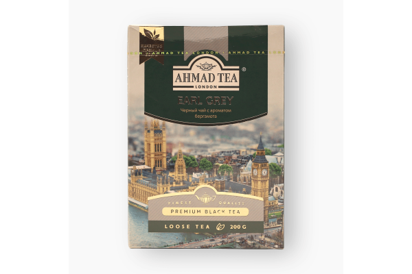 Чай черный Earl Grey Ahmad Tea, 200 г