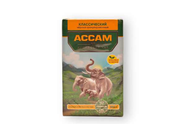 Чай гранулированный индийский классический «Ассам» premium, 100 г