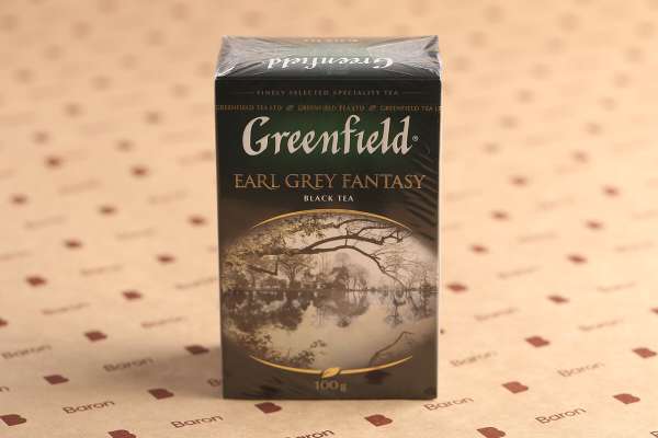 Чай черный Earl Grey Fantasy Greenfield, 100 г