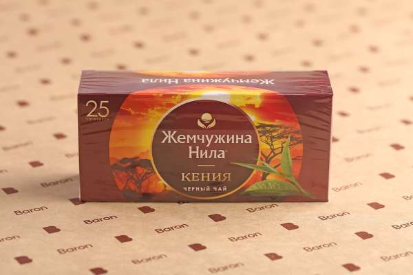 Чай кенийский черный пакетированный «Жемчужина Нила», 25 шт