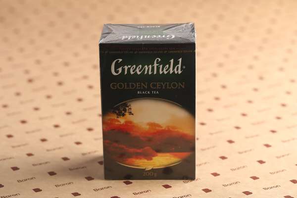 Чай листовой черный Greenfield Golden Ceylon, 200 г