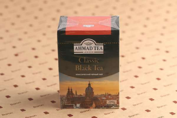 Черный чай классический Ahmad Tea, 200 г