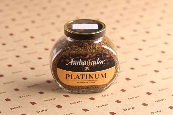 Кофе растворимый Ambassador Platinum, 95 г