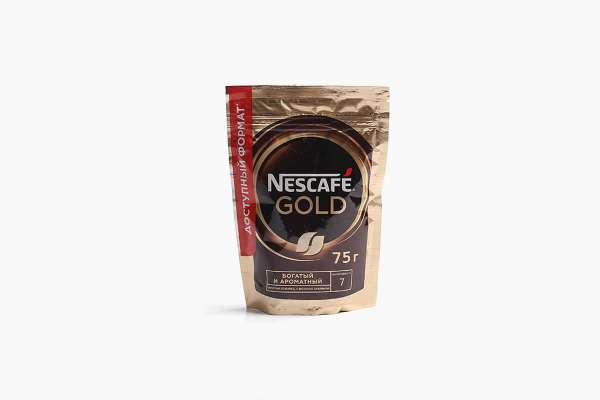 Кофе растворимый Nescafe Gold, 75 г