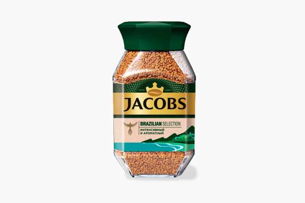 Растворимый кофе Jacobs Brazilian selection, 95 г
