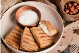 Блинчики с творогом, 6 шт