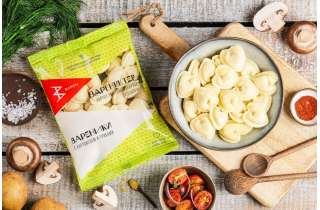 Вареники с грибами и картофелем, 400 г