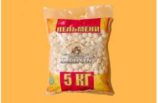 Пельмени весовые, 5 кг