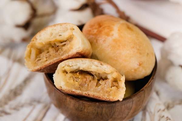 Пирожки с капустой зам., 6 шт
