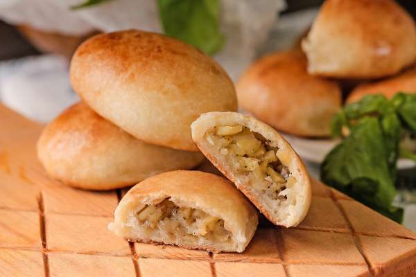 Пирожки с картофелем зам., 6 шт