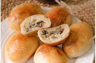 Пирожки с картофелем и грибами зам., 6 шт 