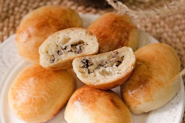 Пирожки с картофелем и грибами зам., 6 шт
