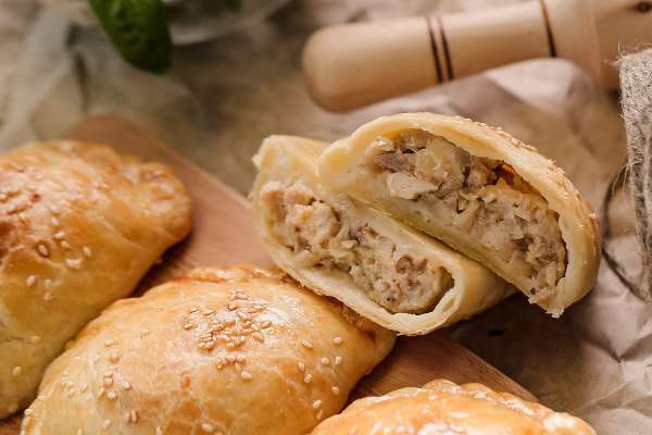 Самса с курицей зам, 5 шт