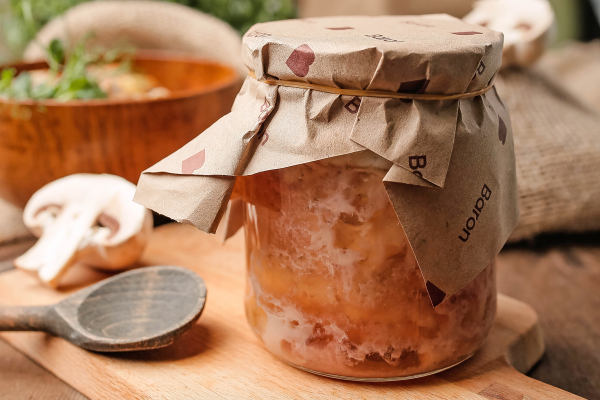 Тушеная свинина в банке, 400 г