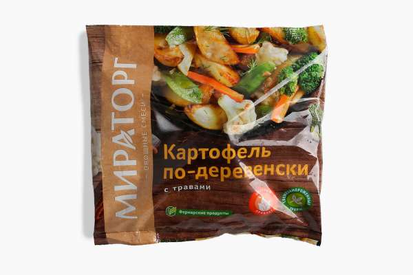 Картофель по-деревенски с травами «Мираторг» зам., 400 г