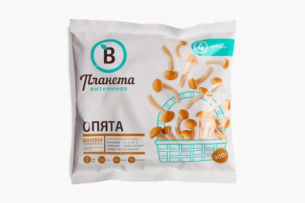 Опята грибы «Планета витаминов» замороженные, 300 г