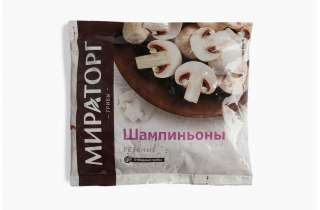 Шампиньоны резаные «Мираторг» зам, 400 г