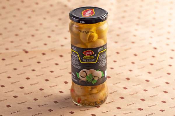 Грибы шампиньоны Lorado маринованные, 580  мл