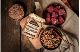 Каша гречневая с говядиной