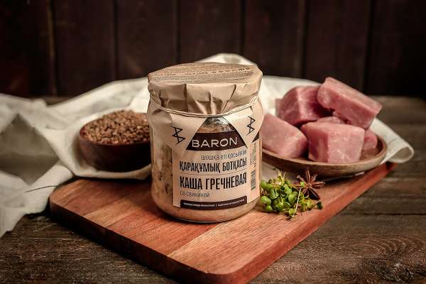 Каша гречневая со свининой, 400 г