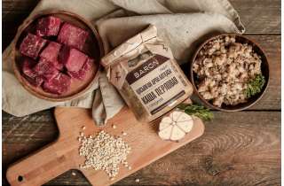 Каша перловая с говядиной