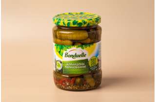 Корнишоны маринованные Bonduelle, 580 мл