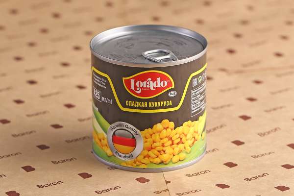 Кукуруза консервированная Lorado, 425 мл