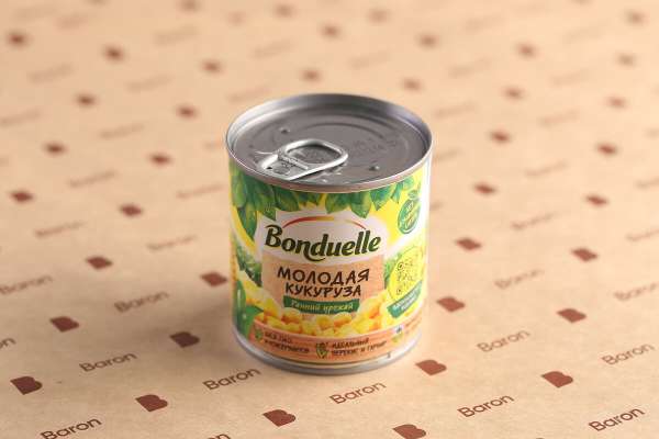Кукуруза молодая Bonduelle, 212 мл