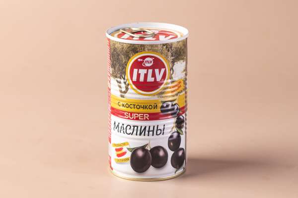 Маслины с косточкой ITLV, 370 г