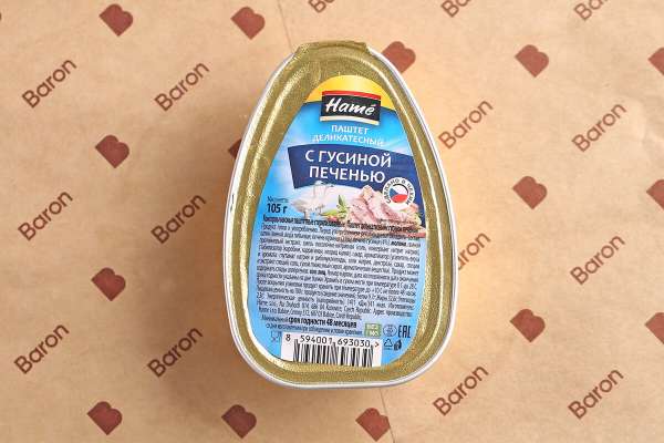 Паштет из гусиной печени Hame, 105 г