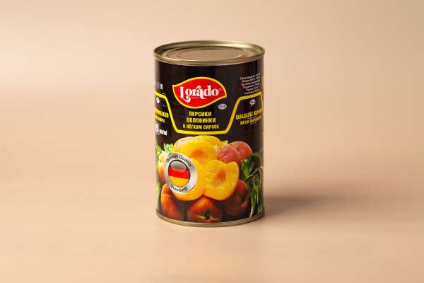 Персики в сиропе Lorado, 425 мл