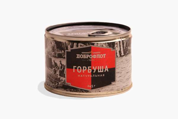 Горбуша натуральная «Доброфлот», 245 г