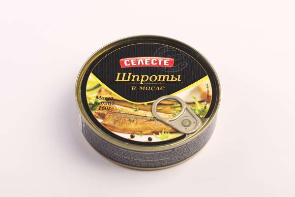 Шпроты в масле «Селесте», 160 г