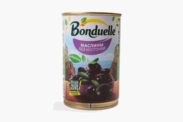 Маслины без косточки Bonduelle, 314 мл