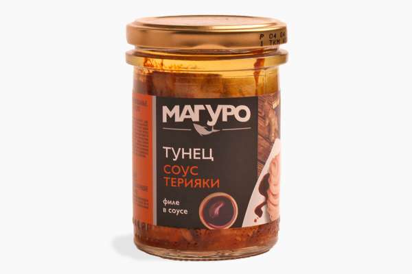 Тунец филе в соусе «Терияки» с маслом «Магуро», 200 г