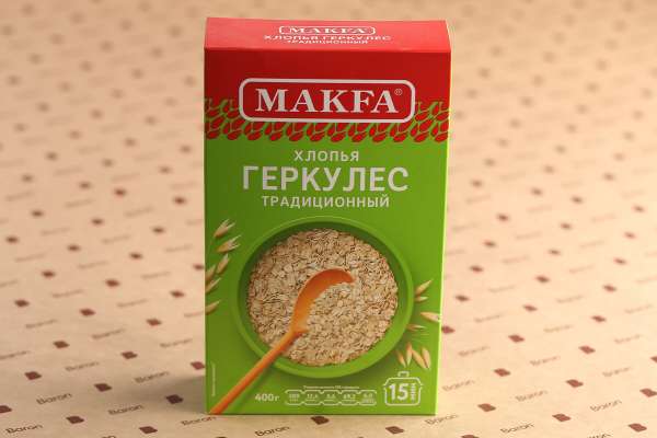 Геркулес традиционный Makfa, 400 г
