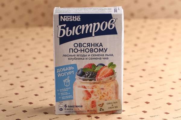 Каша овсяная «Быстров» овсянка по-новому, 210 г