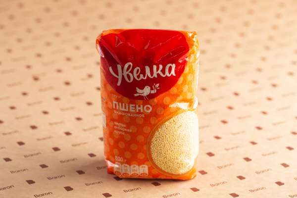 Крупа пшено шлифованное «Увелка», 800 г