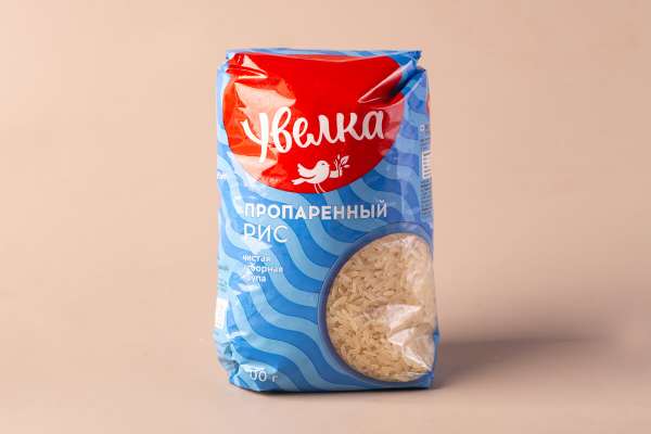 Крупа рис пропаренный «Увелка», 800 г