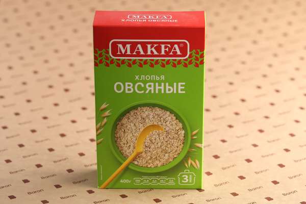 Овсяные хлопья Makfa, 400 г