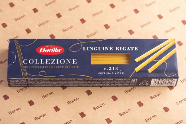 Паста Barilla Linguine rigate, 450 г