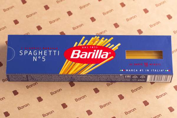 Паста Barilla Spaghetti, 450 г