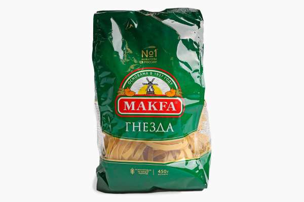 Гнезда феттуччине Makfa, 450 г
