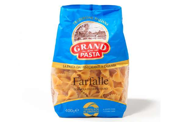 Макароны фарфалле бантики «Grand Di Pasta», 400 г