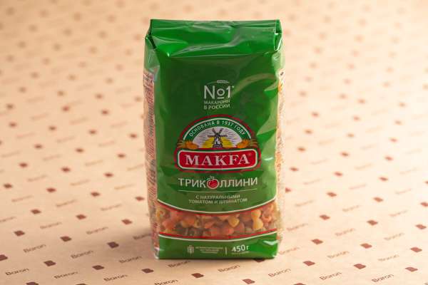 Макароны триколлини свитки Makfa, 450 г